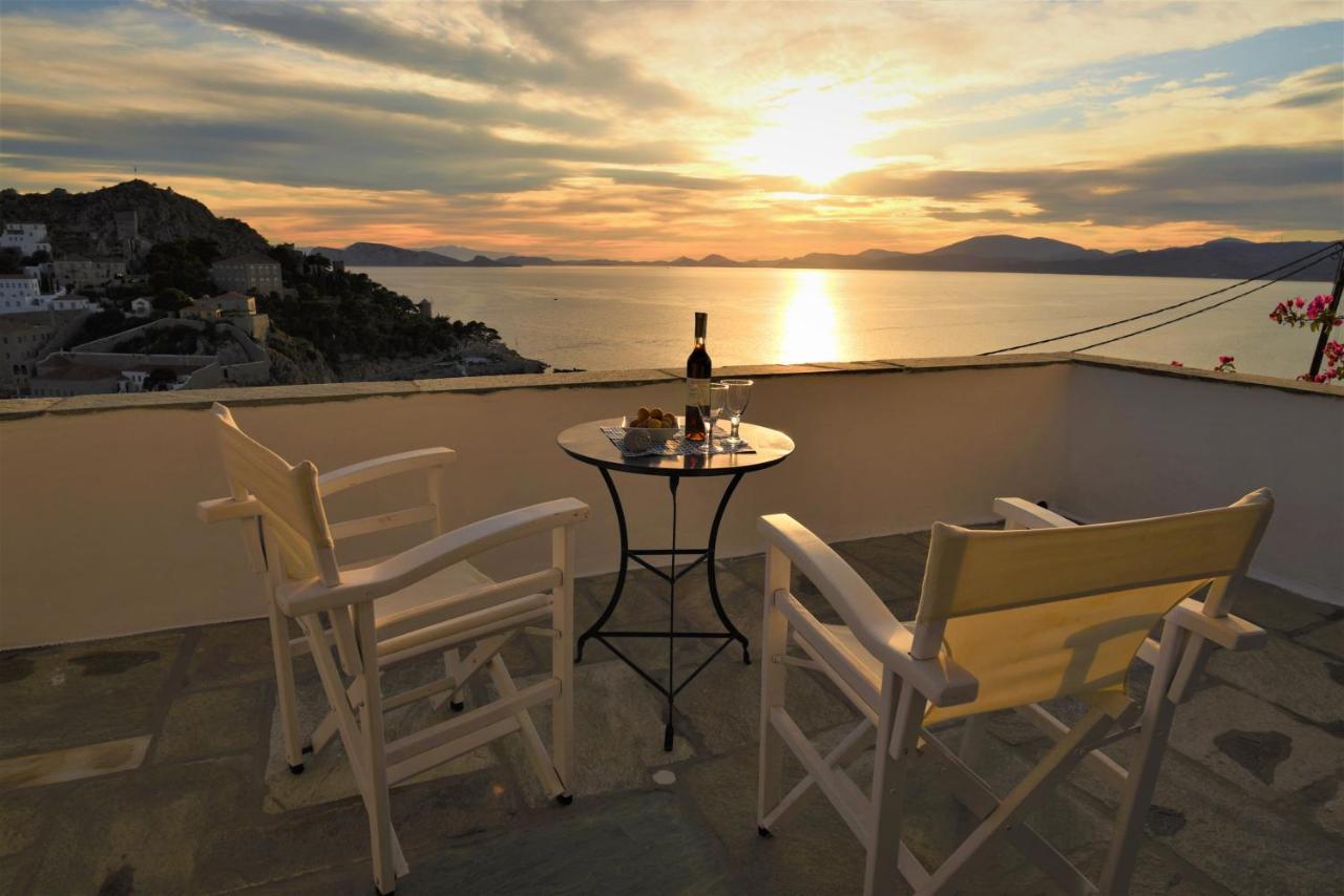 Villa Sunset Hydra المظهر الخارجي الصورة