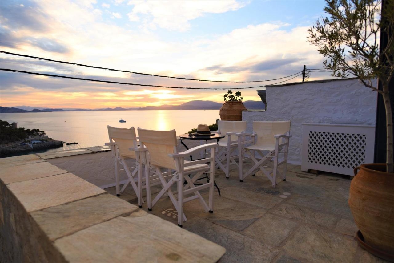Villa Sunset Hydra المظهر الخارجي الصورة