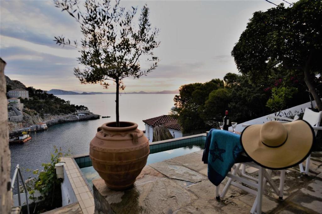 Villa Sunset Hydra المظهر الخارجي الصورة