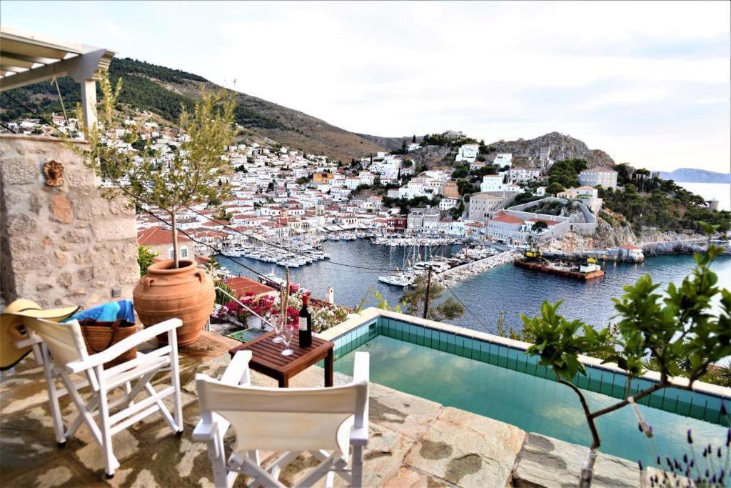 Villa Sunset Hydra المظهر الخارجي الصورة